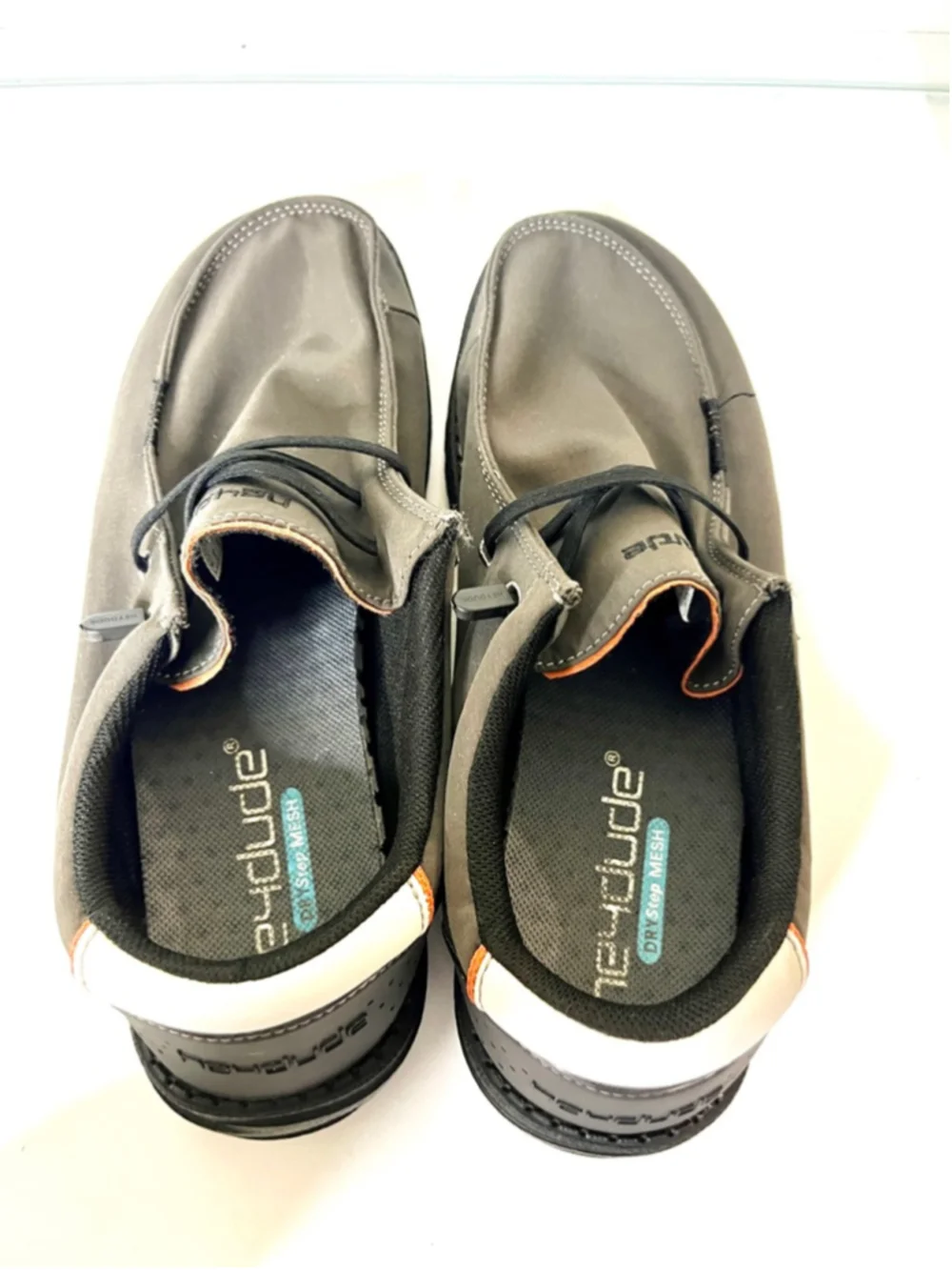 HEYDUDE Wally Adv Slip On shoes in Lava Stone Gray color Men Size 8